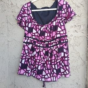 AB Studios womens blouse